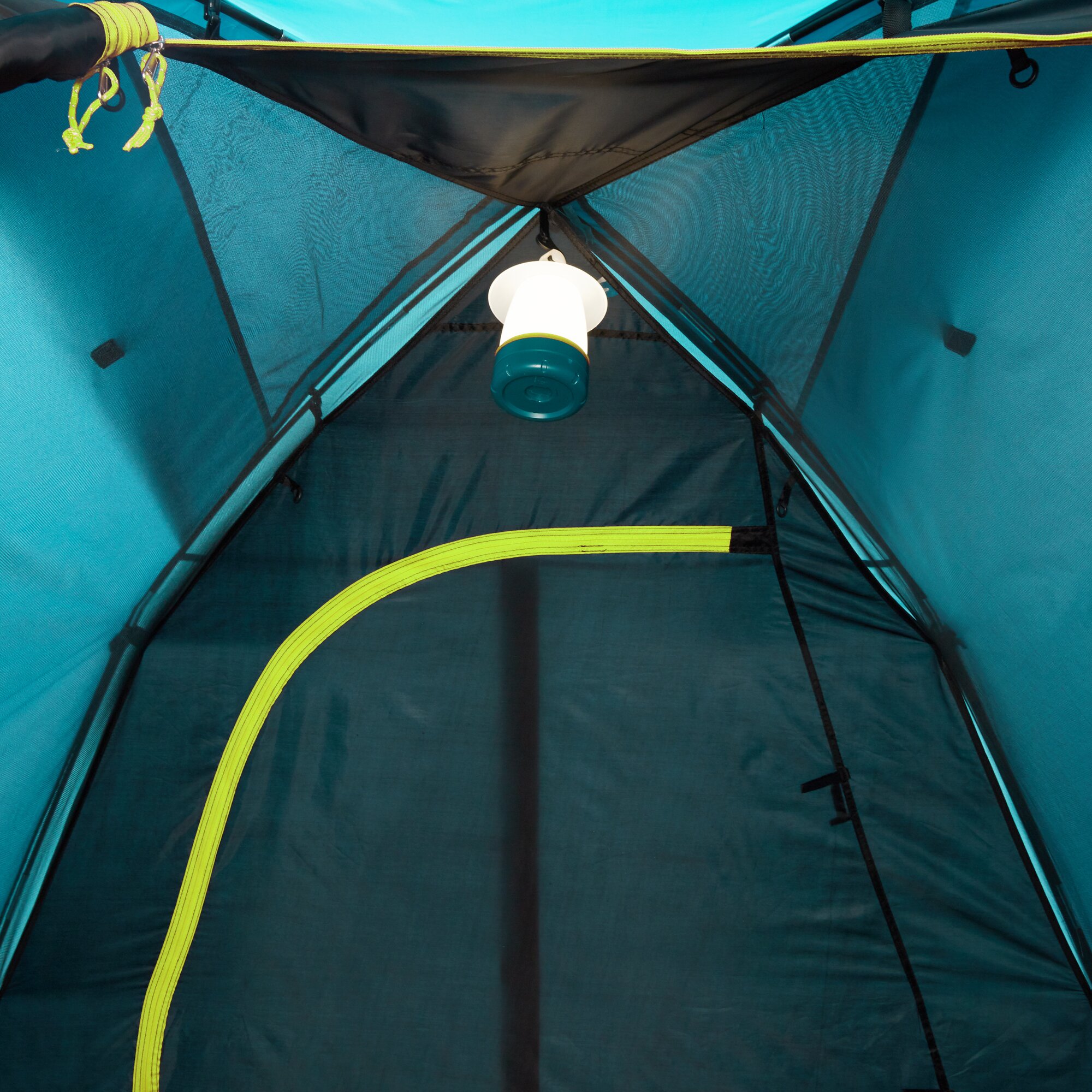 McKINLEY Camping-Zelt VEGA 20.3 SW I BLUE PETROL/GREEN LI – Bild 3