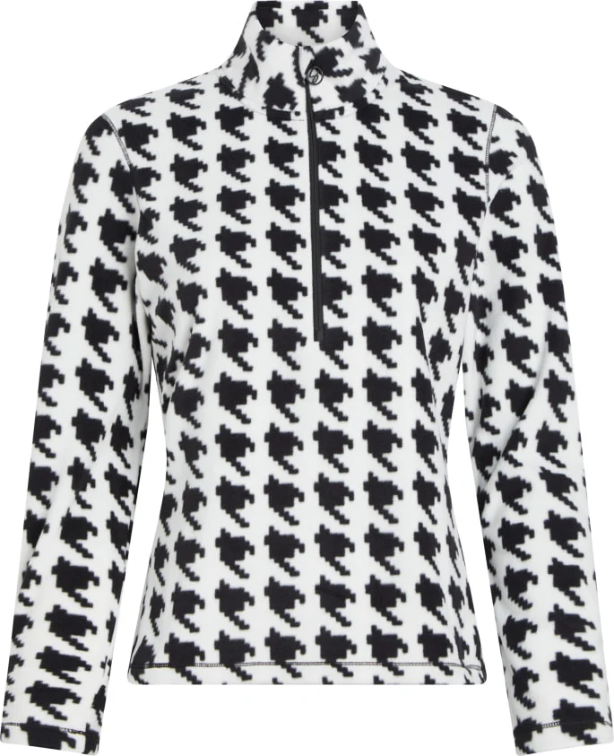 McKINLEY Da.-Langarmshirt Dora II W AOP/WHITE