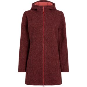 McKINLEY Da.-Mantel Elly CT W MELANGE/RED DARK