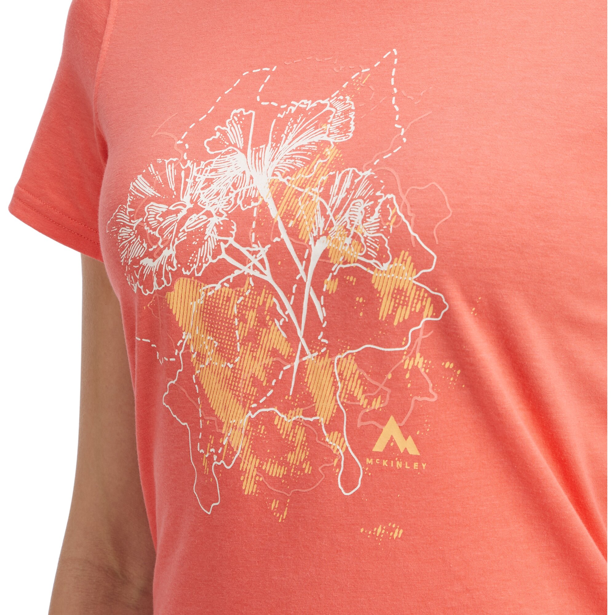 McKINLEY Da.-T-Shirt Galla II W 251 RED – Bild 2