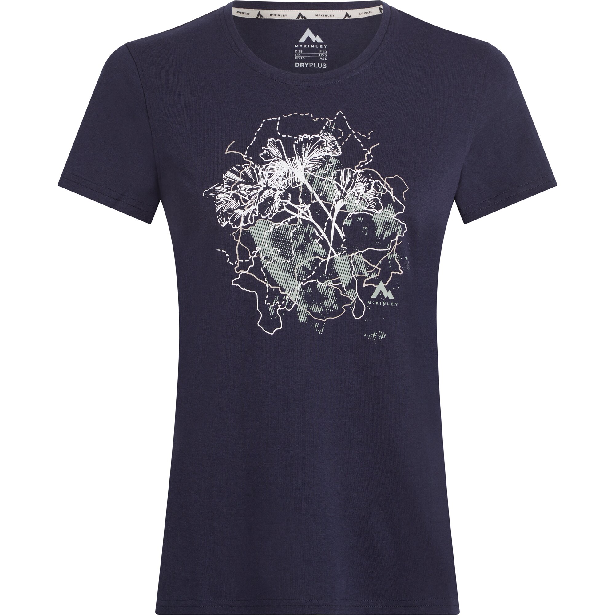 McKINLEY Da.-T-Shirt Galla II W NAVY