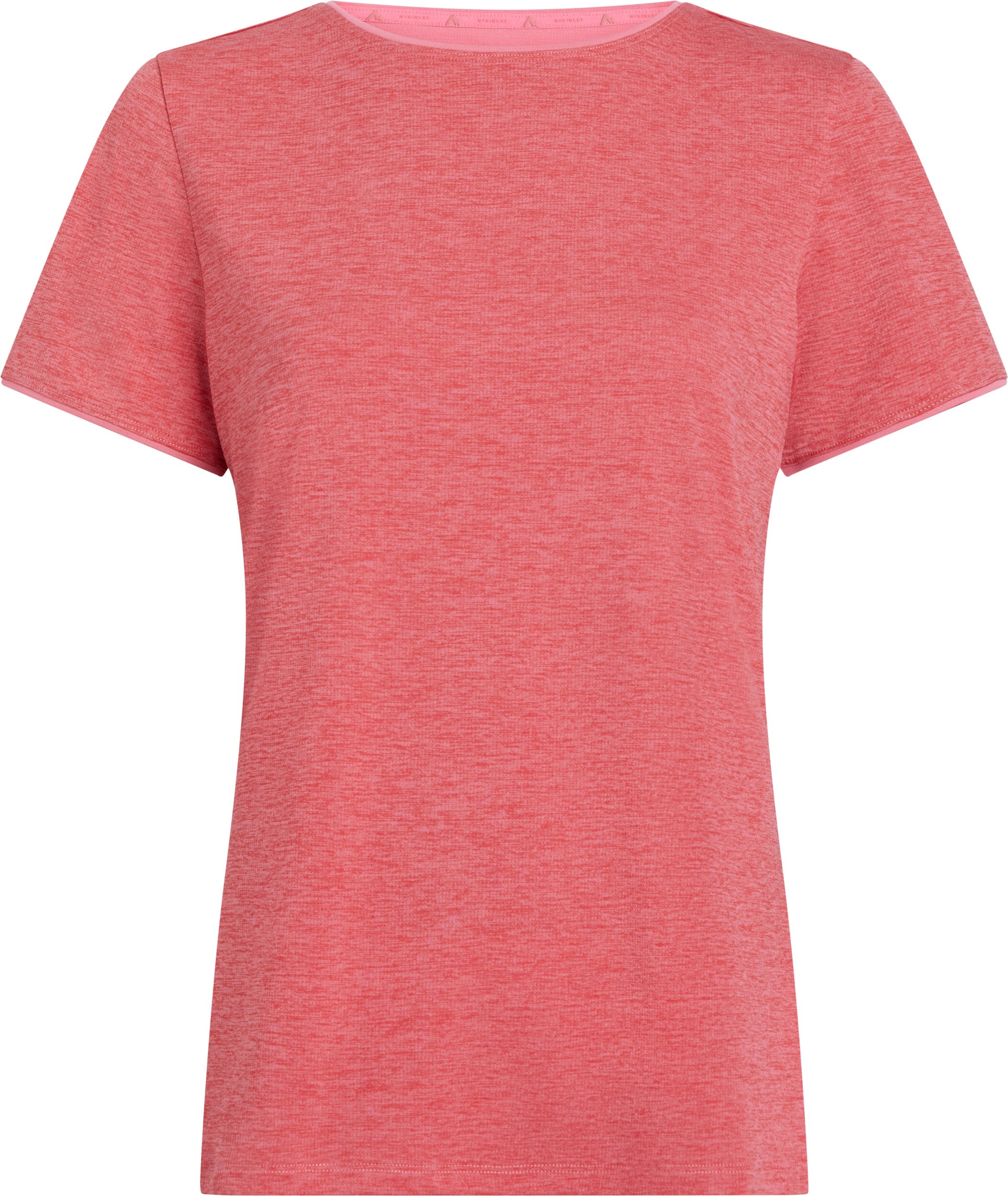 McKINLEY Da.-T-Shirt Hunu W 915 MELANGE/RED