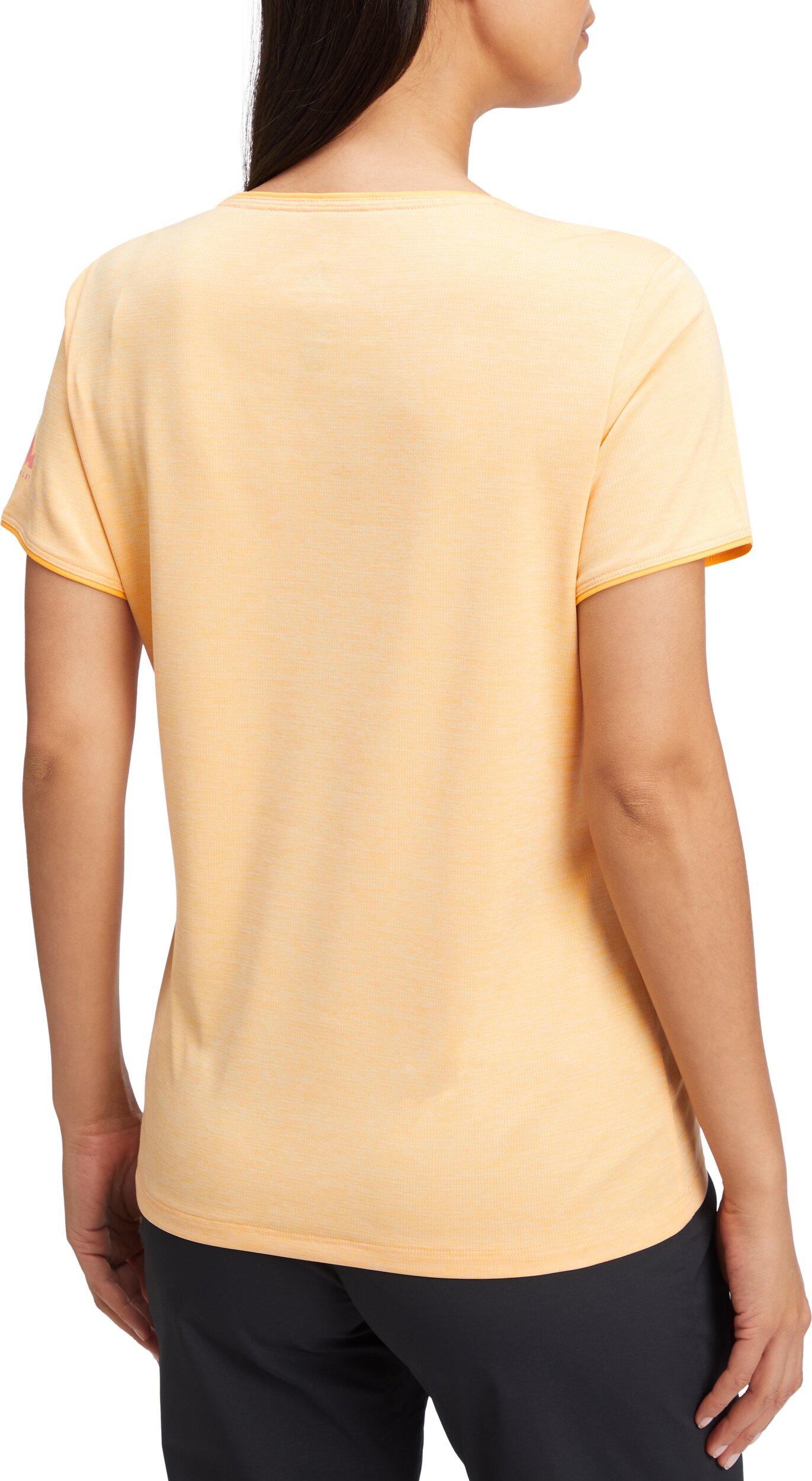 McKINLEY Da.-T-Shirt Hunu W MELANGE/ORANGE – Bild 2