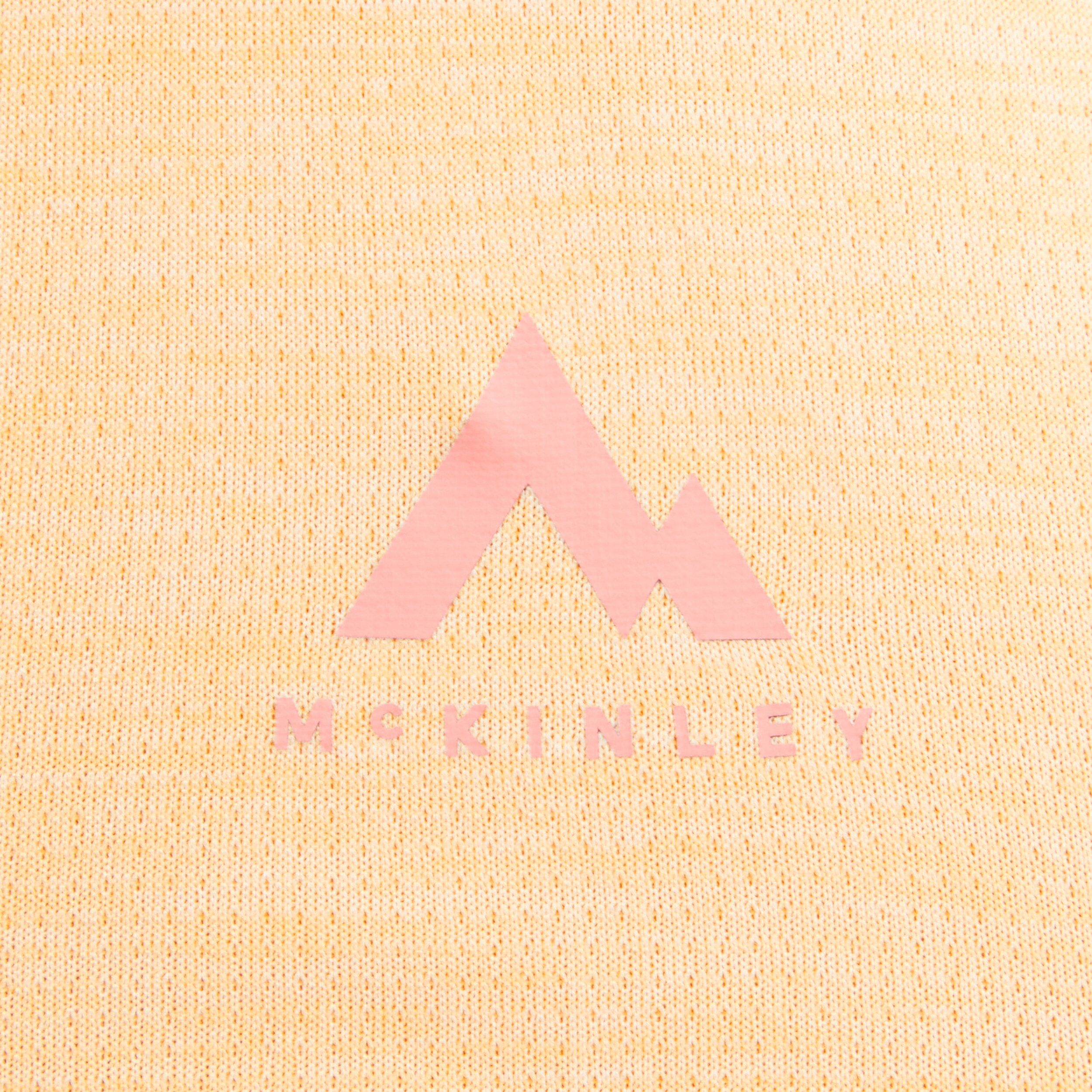 McKINLEY Da.-T-Shirt Hunu W MELANGE/ORANGE – Bild 3