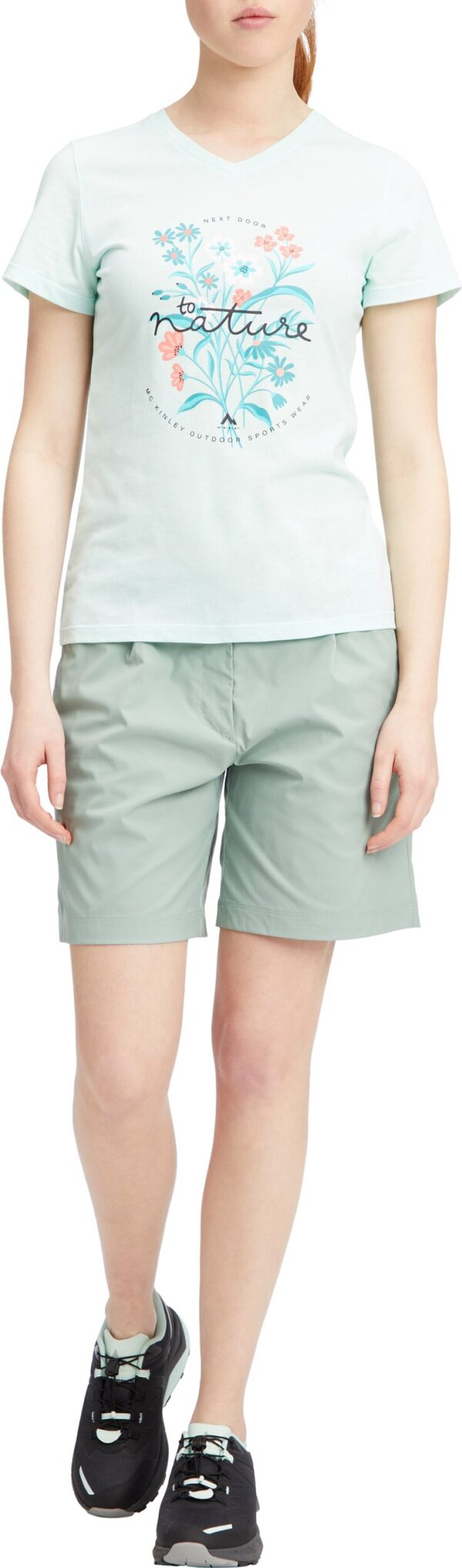McKINLEY Da.-T-Shirt Nata II W MINT LIGHT – Bild 2
