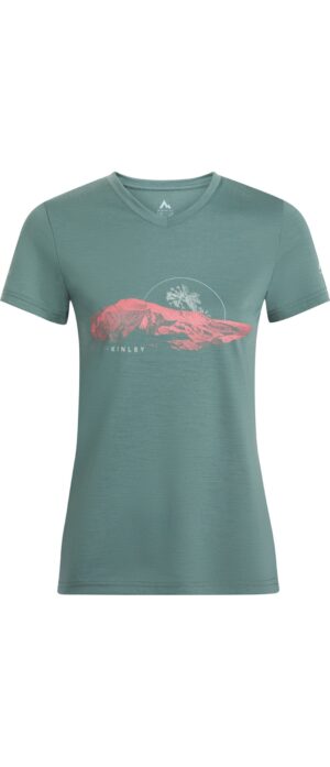 McKINLEY Da.-T-Shirt Shay II W GREEN DARK