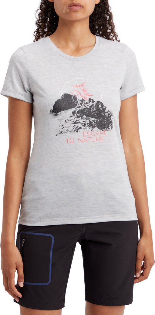 McKINLEY Da.-T-Shirt Shay W MELANGE/GREY/GREY LI – Bild 3