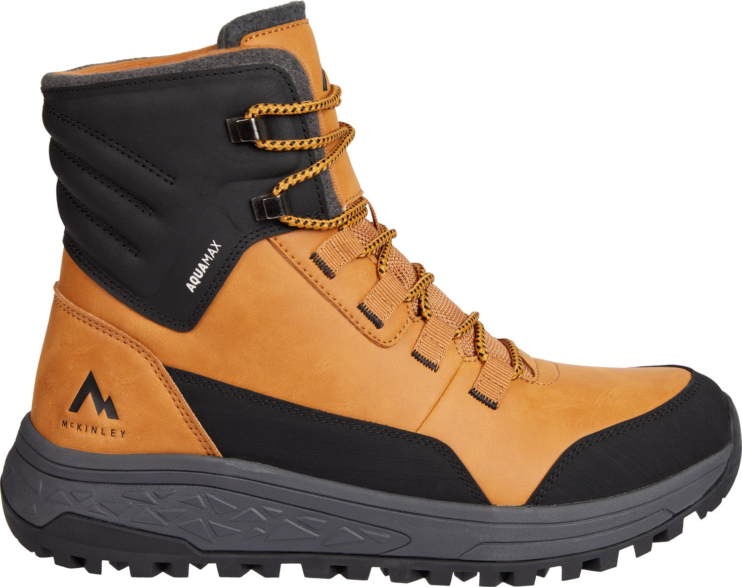 McKINLEY He.-Après-Stiefel Ranger II HIGH AQX BROWN LIGHT/CHARCOAL