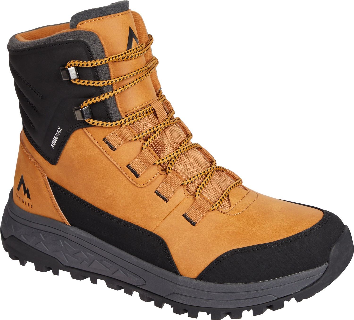 McKINLEY He.-Après-Stiefel Ranger II HIGH AQX BROWN LIGHT/CHARCOAL – Bild 4