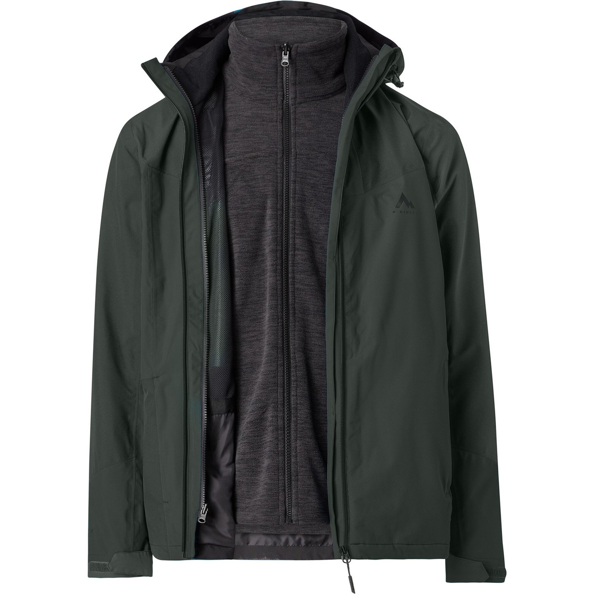 McKINLEY He.-Doppel-Jacke Tessi 3:1 II M GREEN DARK/BLACK NIG