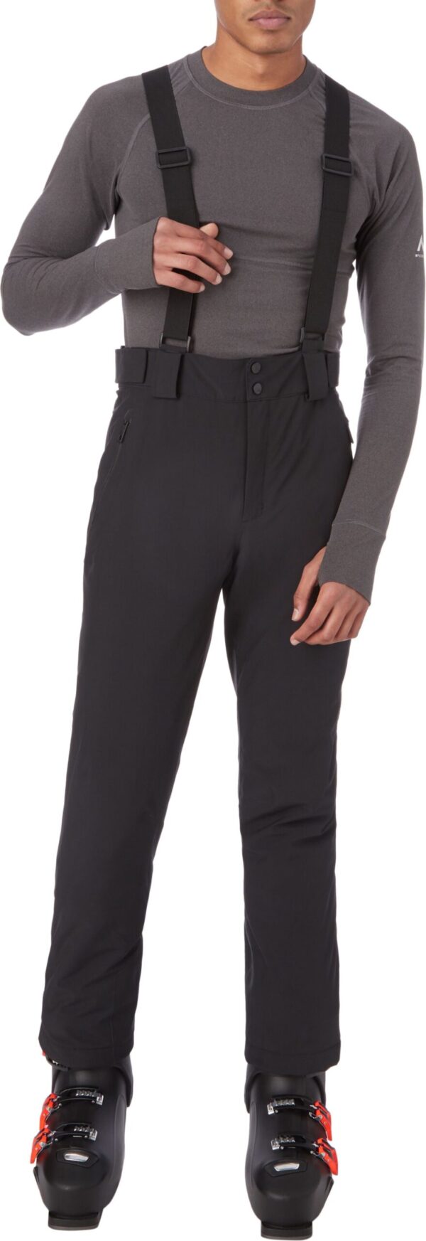 McKINLEY He.-Ski-Hose Dave sht II M BLACK NIGHT