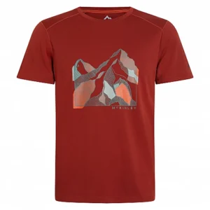 McKINLEY He.-T-Shirt Fabi M RED RUST