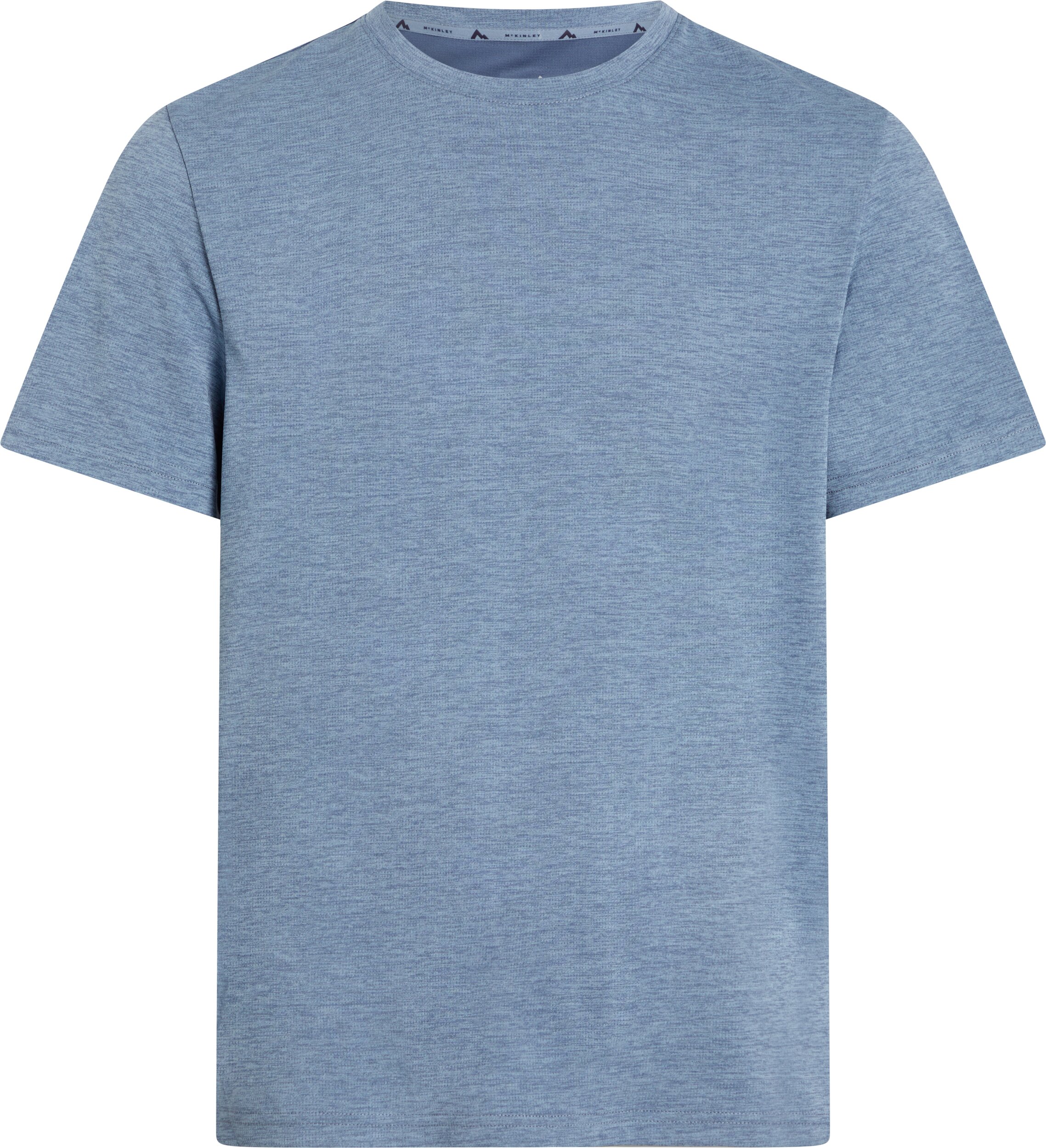 McKINLEY He.-T-Shirt Hunu M MELANGE/BLUE DARK