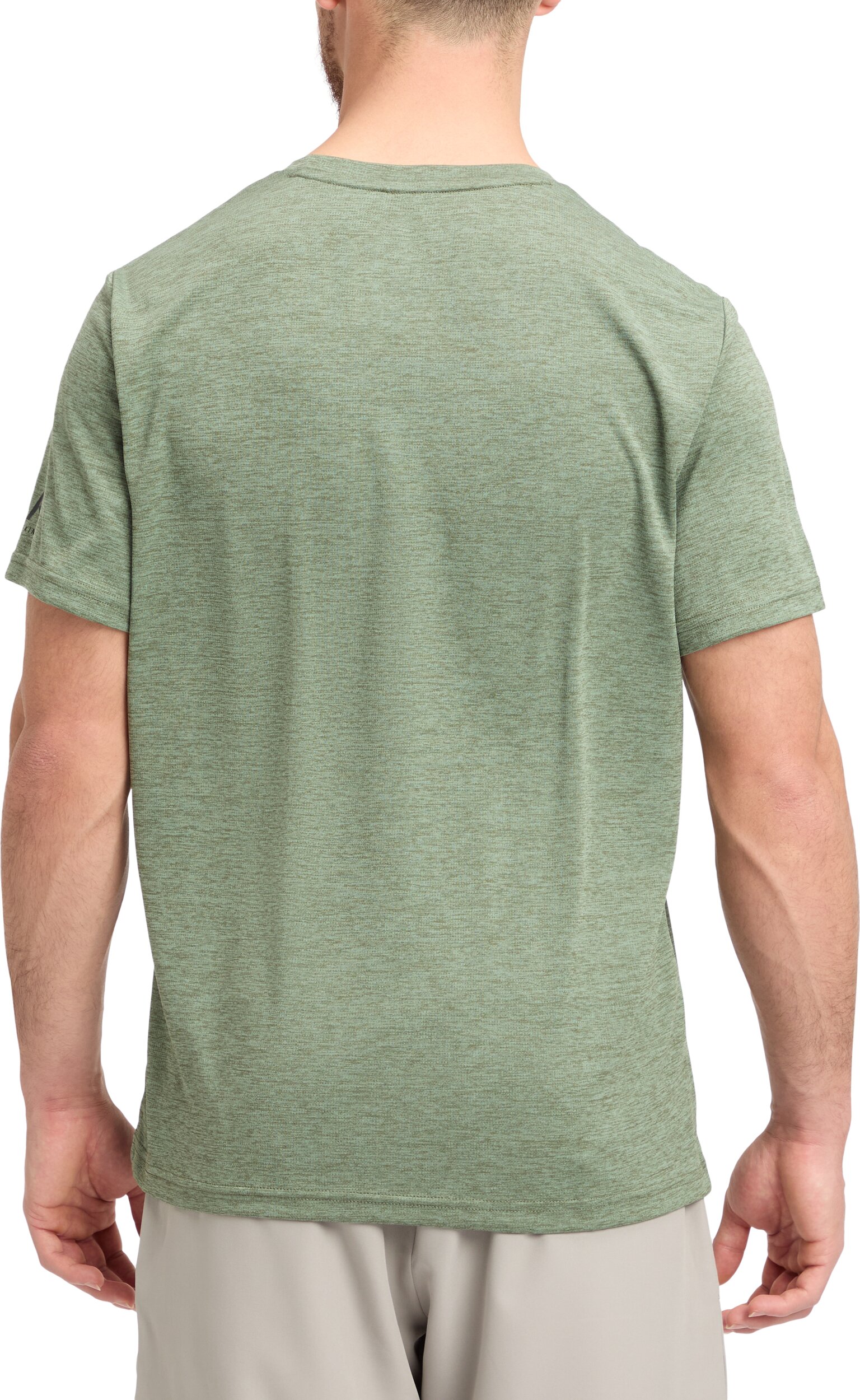 McKINLEY He.-T-Shirt Hunu M MELANGE/OLIVE DARK – Bild 2