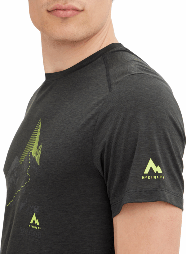 McKINLEY He.-T-Shirt Lele M BLACK NIGHT – Bild 4