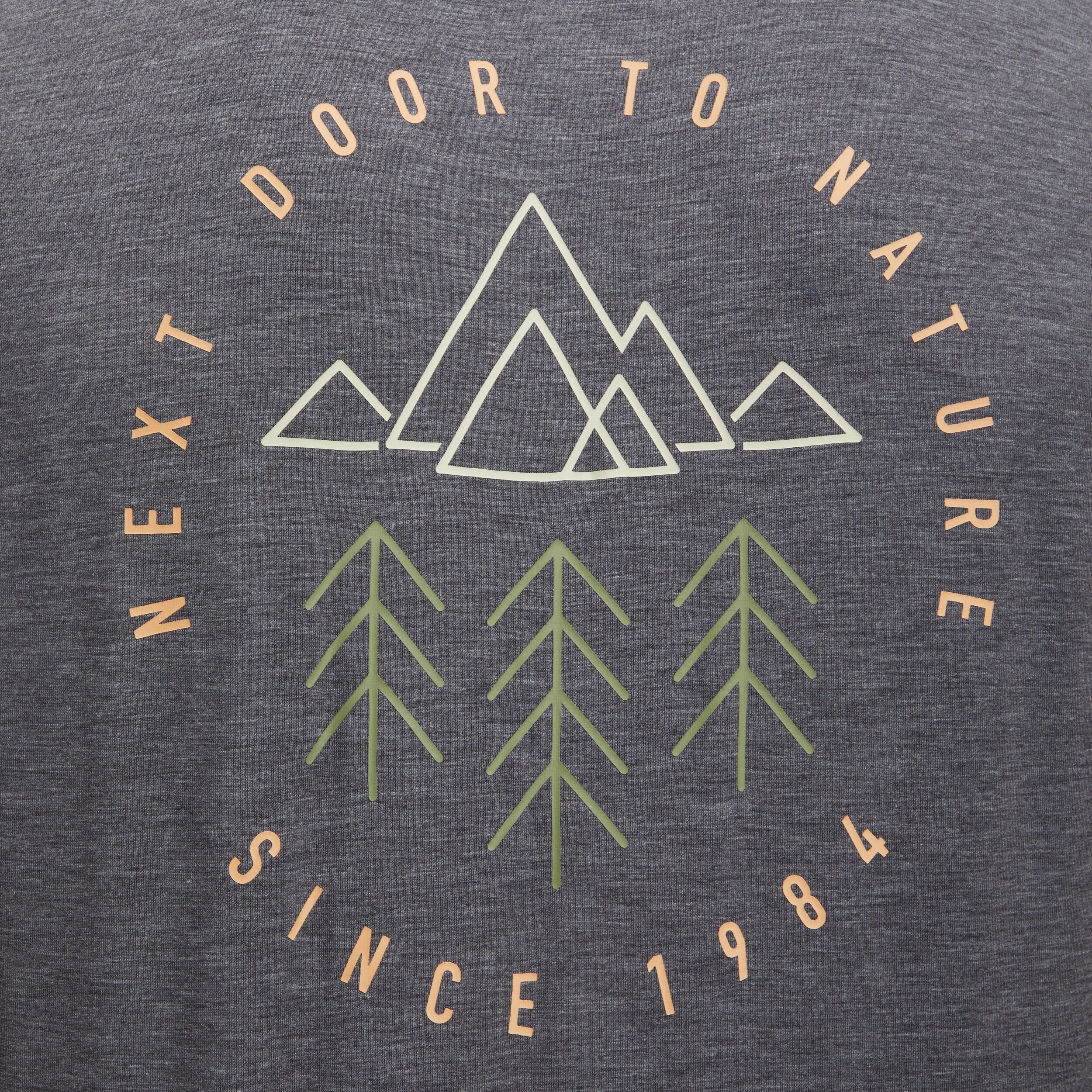 McKINLEY He.-T-Shirt Ronald II M MELANGE/BLACK NIGHT – Bild 2