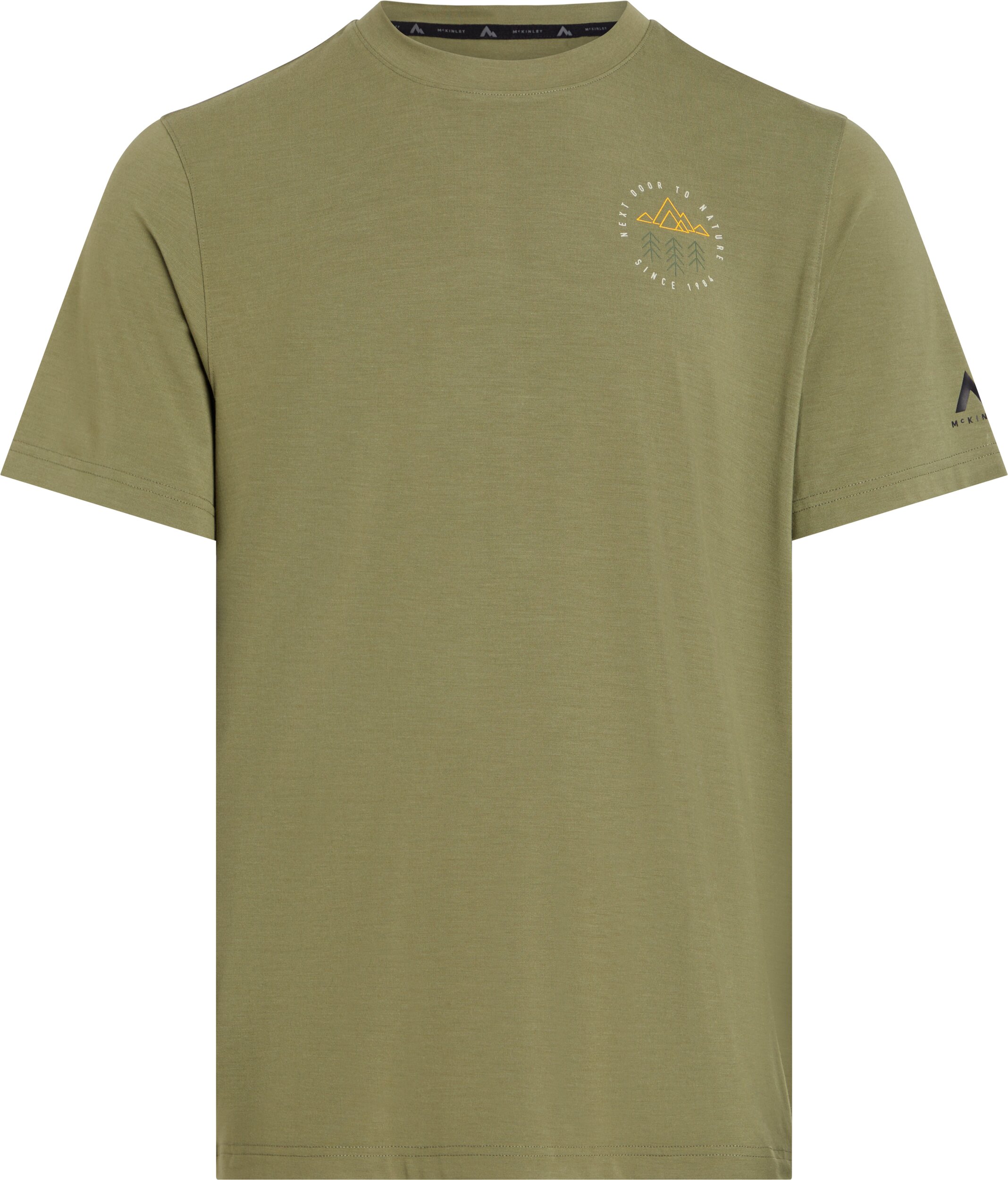McKINLEY He.-T-Shirt Ronald II M OLIVE DARK