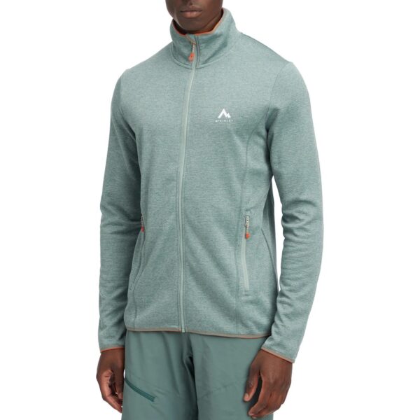 McKINLEY He.-Unterjacke Roto IV M MELANGE/GREEN DARK – Bild 2
