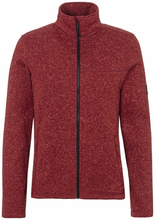 McKINLEY He.-Unterjacke Rubin III M MELANGE/RED DARK