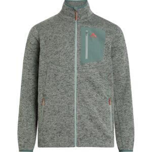 McKINLEY He.-Unterjacke Skeena III M MELANGE/GREEN DARK