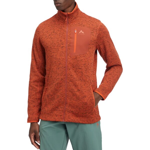 McKINLEY He.-Unterjacke Skeena III M MELANGE/RED RUST – Bild 2