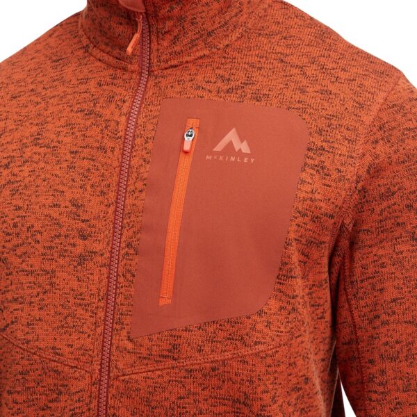 McKINLEY He.-Unterjacke Skeena III M MELANGE/RED RUST – Bild 3