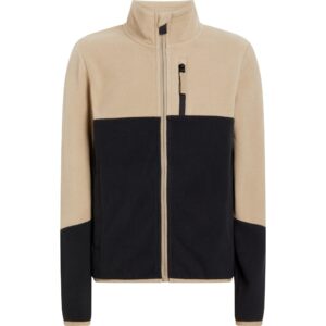 McKINLEY Ju.-Fleece-Jacke Ernest B BLACK NIGHT/BROWN SM