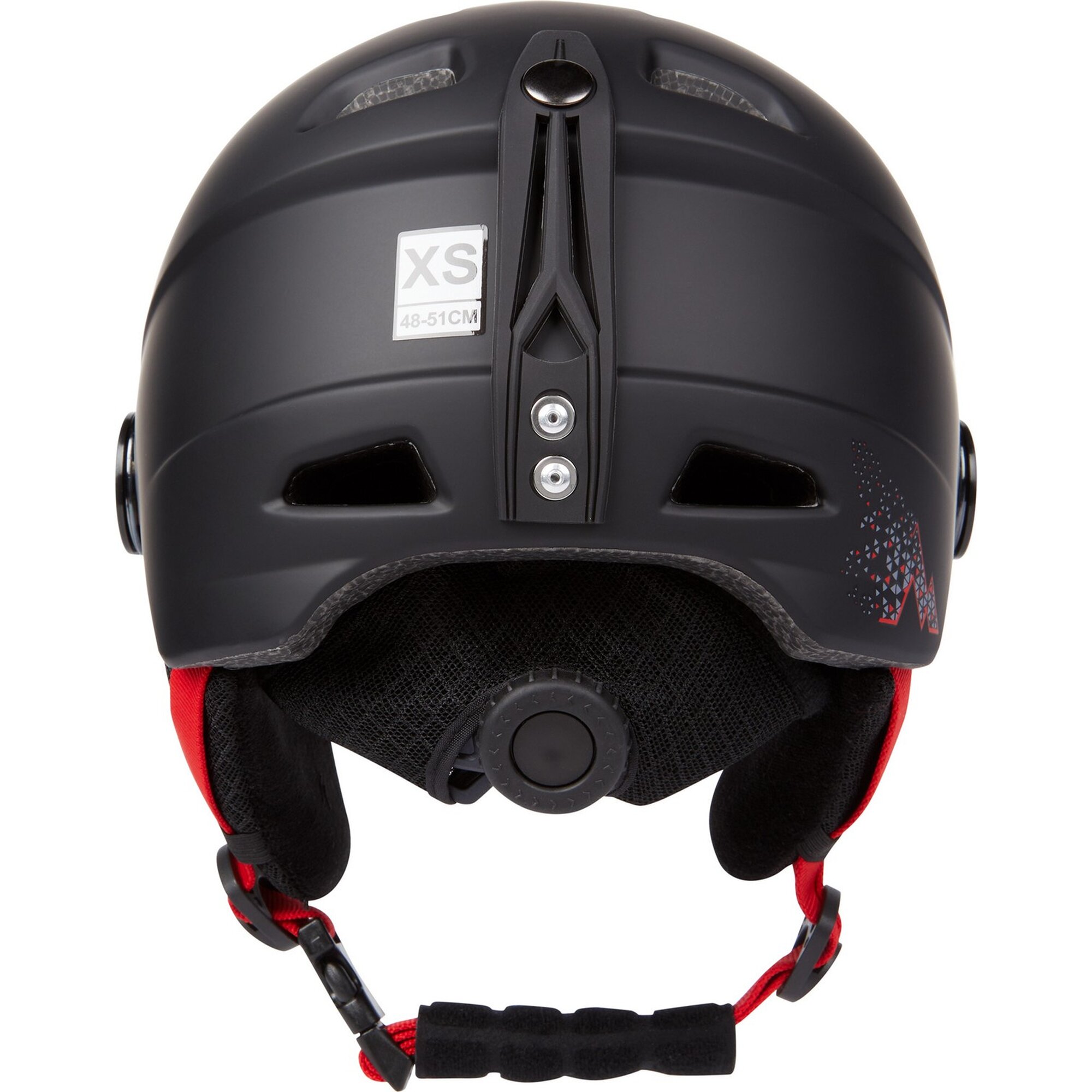 McKINLEY Ju.-Ski-Helm Pulse JR S2 Visor HS-016 906 BLACK/RED – Bild 2