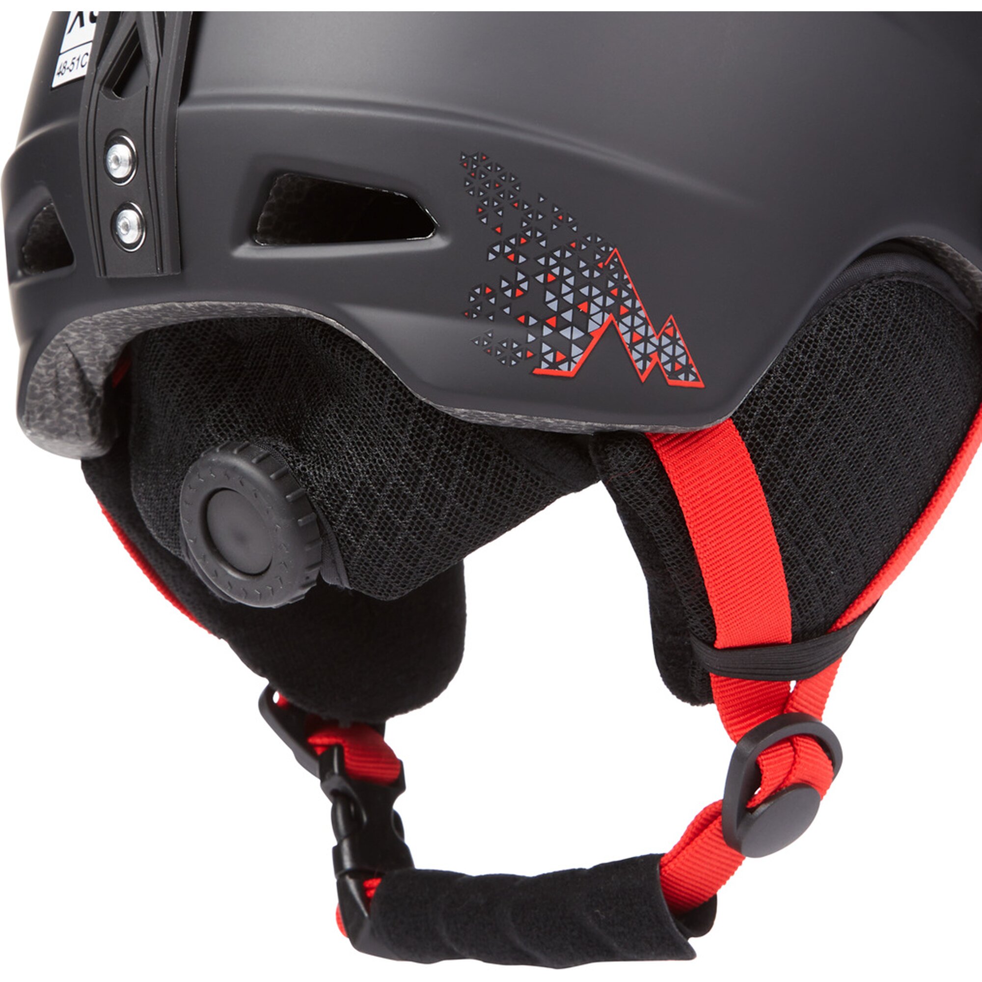McKINLEY Ju.-Ski-Helm Pulse JR S2 Visor HS-016 906 BLACK/RED – Bild 5
