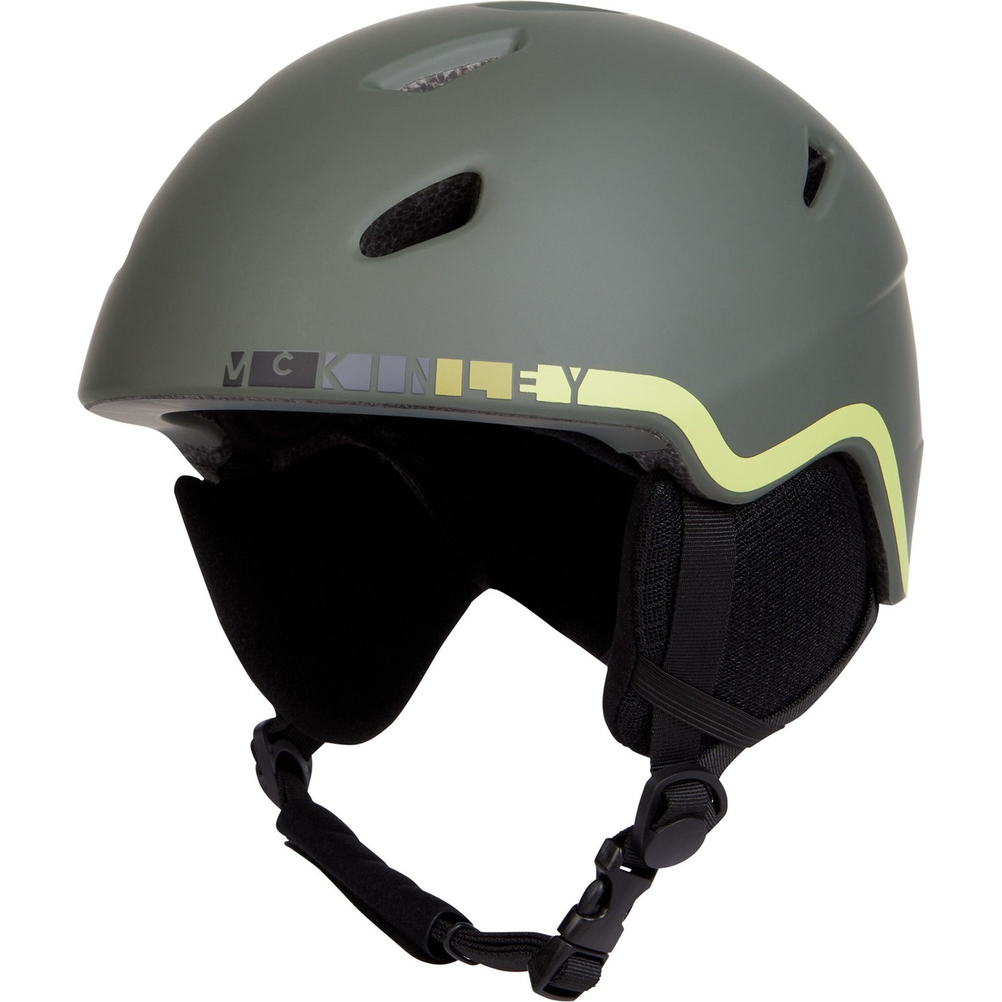 McKINLEY Ki.-Ski-Helm Pulse JR HS-016 OLIVE/GREEN LIME