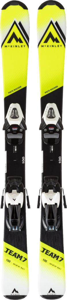 McKINLEY Ki.-Ski-Set Team 7 system YELLOW LIGHT/ BLACK/