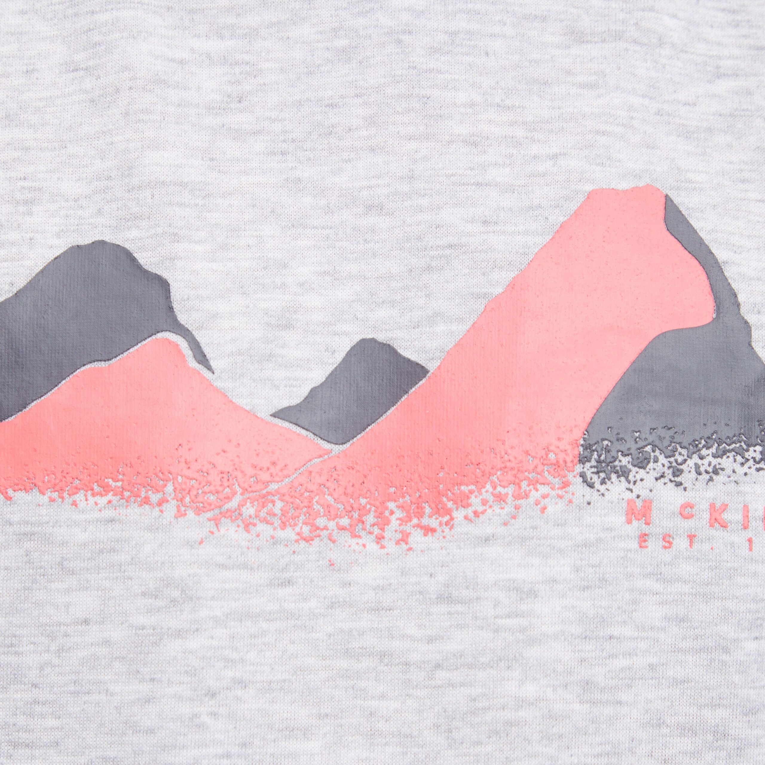 McKINLEY Mä.-T-Shirt Ellis G MELANGE/GREY – Bild 2