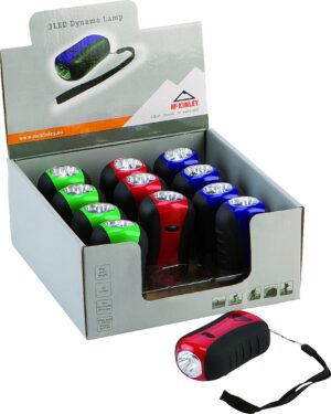McKINLEY Taschenlampe Dynamo SORTIERT
