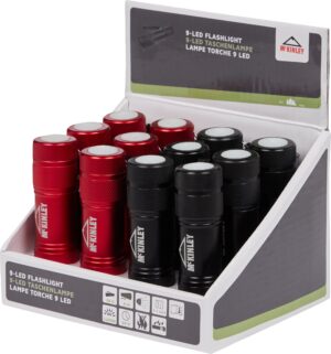 McKINLEY Taschenlampe LED FLASHLIGHT (12PC ASSORTED