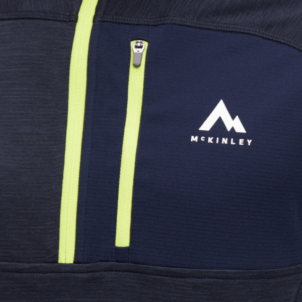 McKINLEY Ux.-Langarmshirt Tampo ux MELANGE/NAVY – Bild 4