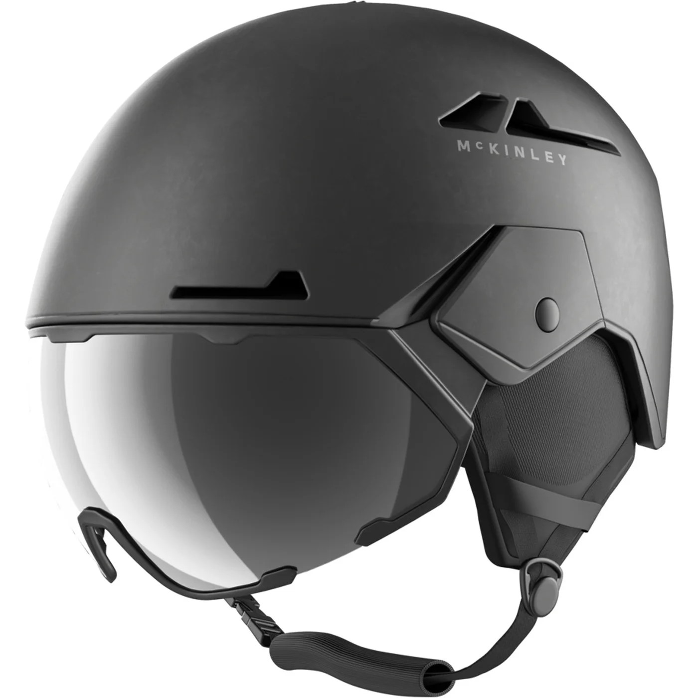 McKINLEY Ux.-Ski-Helm Snap Mirror BLACK/GREY