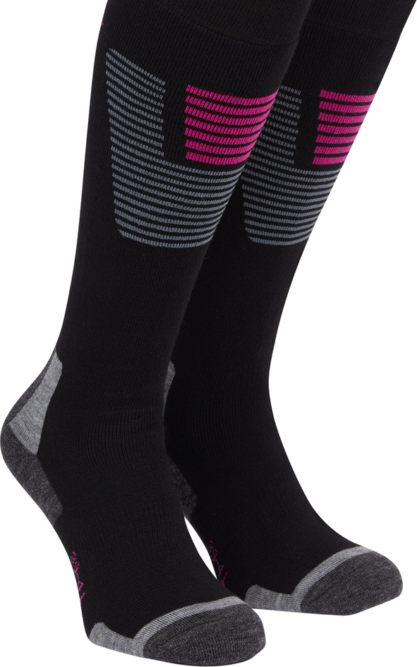 McKINLEY Ux.-Strumpf Denny ux 2-pack McK BLACK NIGHT/PINK DAR – Bild 2