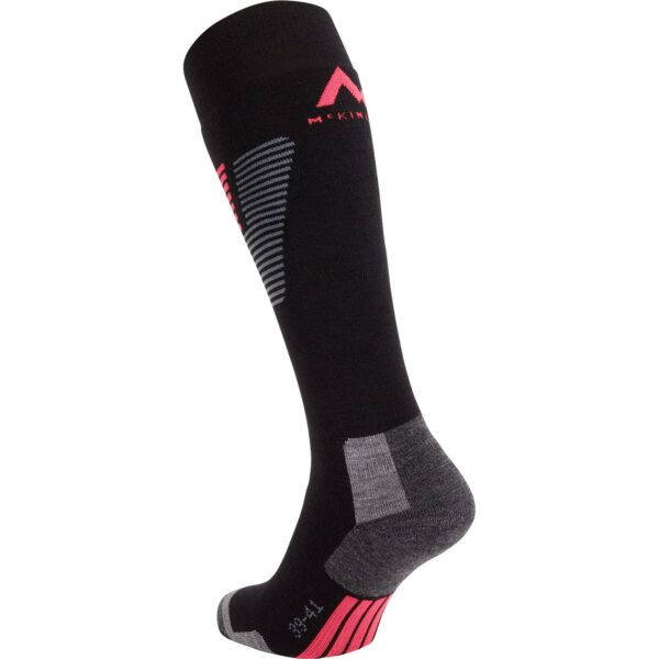McKINLEY Ux.-Strumpf Denny ux 2-pack McK 910 BLACK NIGHT/RED – Bild 2