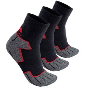 McKINLEY Ux.-Strumpf Roberto U QRT 3-pck BLACK