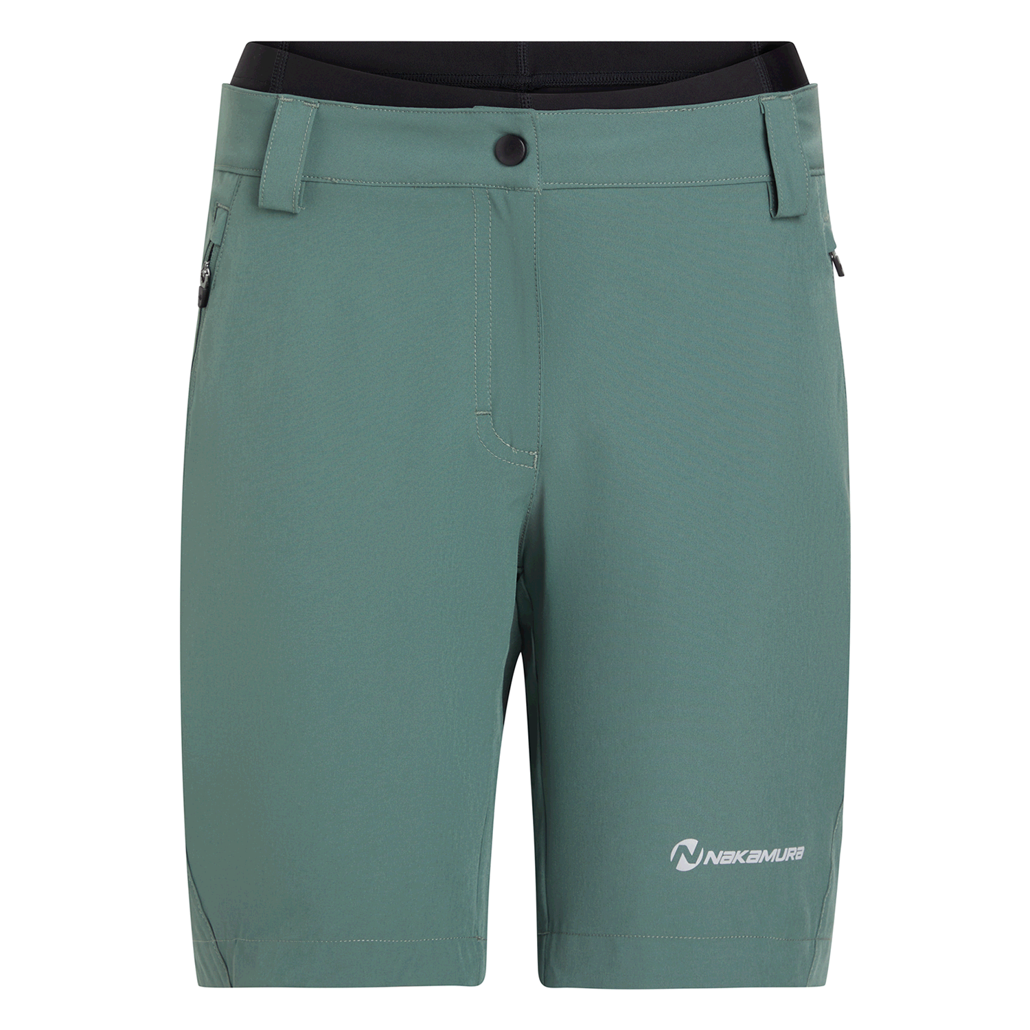 NAKAMURA Da.-Shorts Itania II wms GREEN DARK