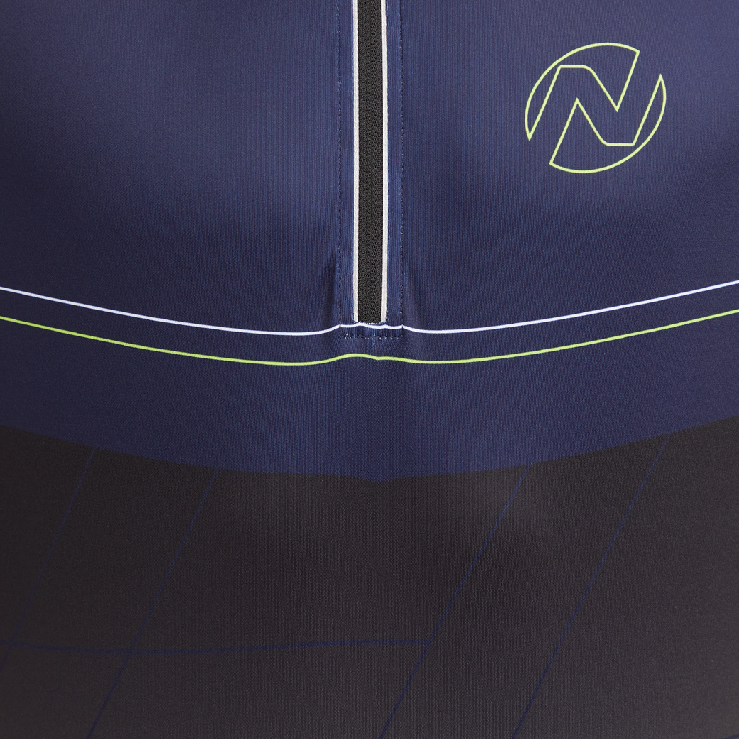 NAKAMURA He.-Fahrrad-Trikot Fedor II M OLIVE DARK/NAVY DARK – Bild 5