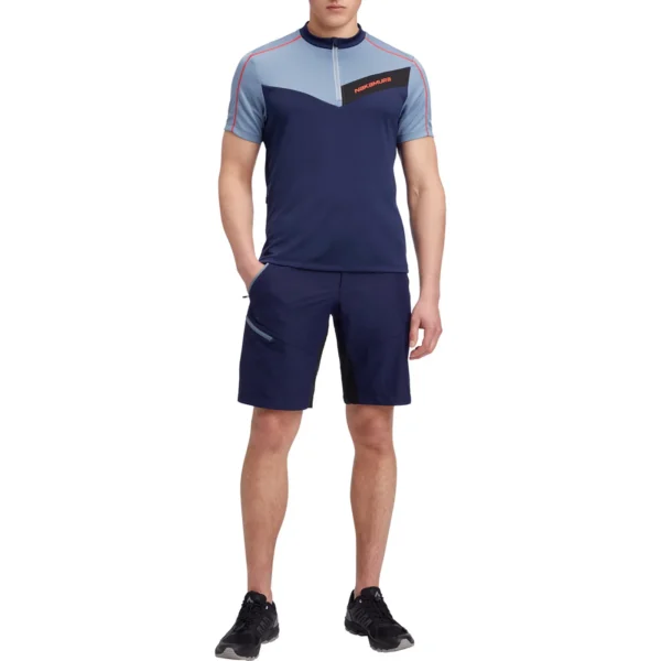 NAKAMURA He.-Fahrrad-Trikot Nacero M BLUE DARK/NAVY DARK – Bild 2
