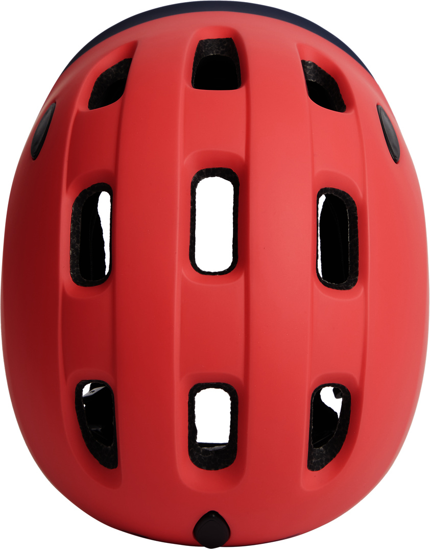 NAKAMURA Ki.-Fahrrad-Helm Kimet J RED LIGHT/NAVY DARK – Bild 3