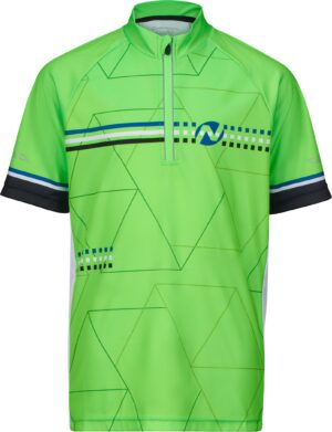 NAKAMURA Ki.-Fahrrad-Trikot Fabi jrs GREEN LIME
