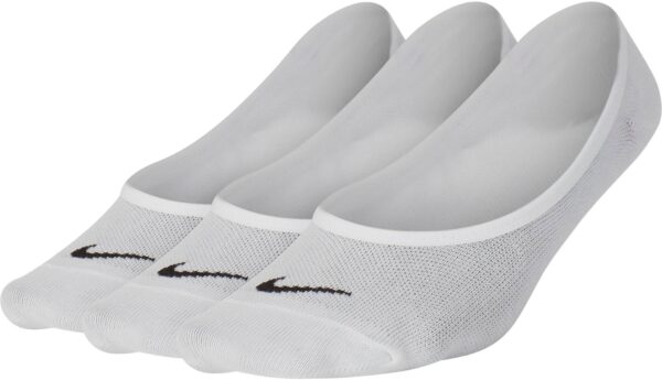 NIKE 3PPK WOMEN'S LIGHTWEIGHT FOOTI WHITE/BLACK – Bild 2