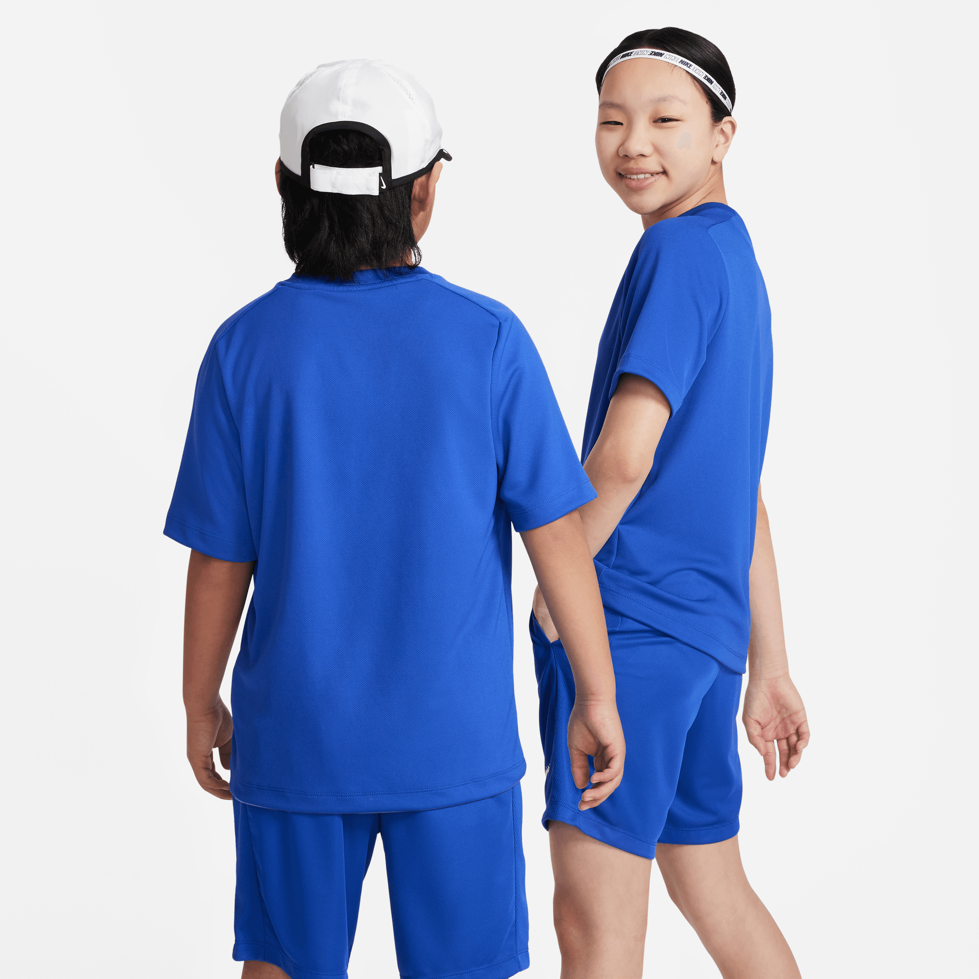 NIKE B NK DF MULTI SS TOP GAME ROYAL/WHITE – Bild 2