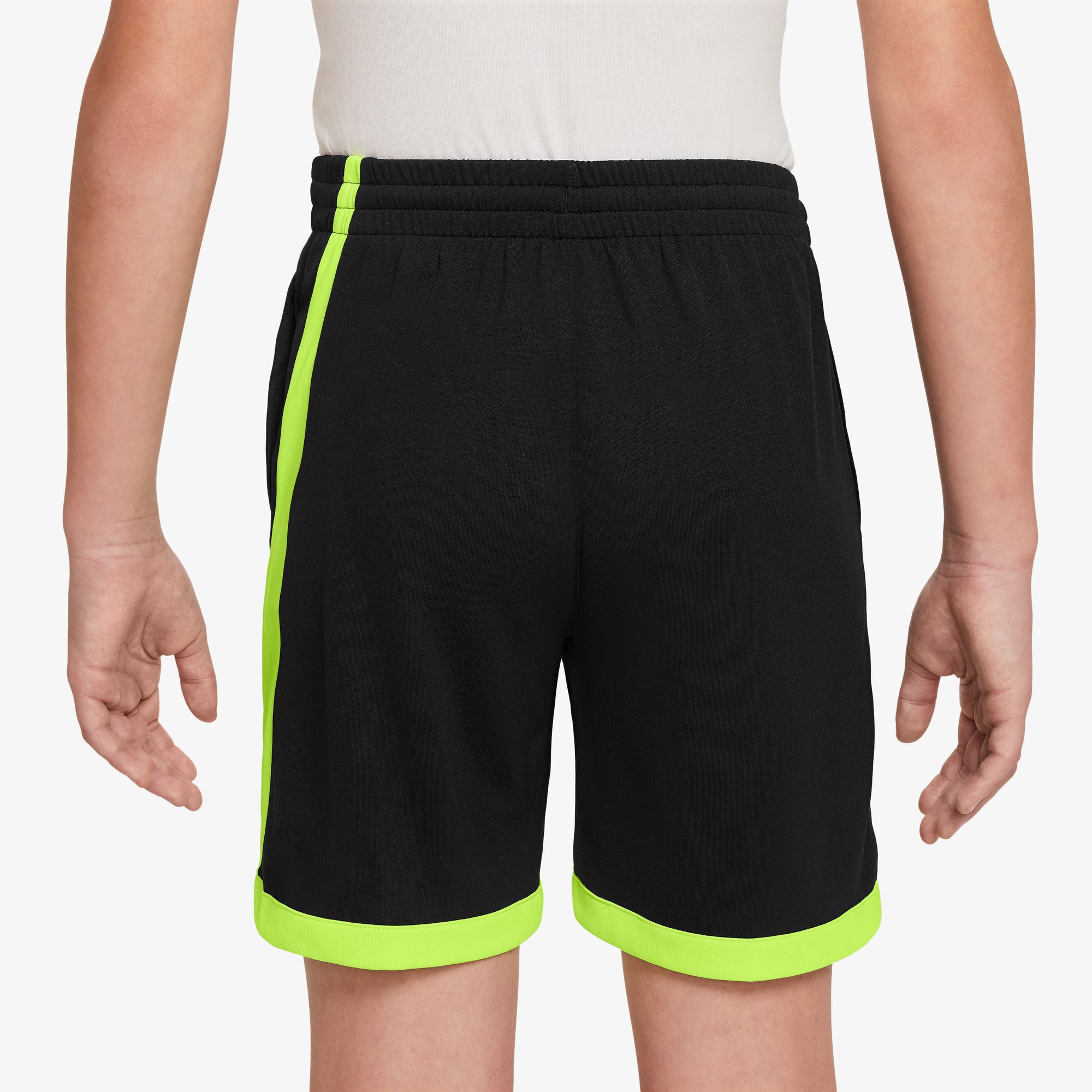 NIKE B NK DF MULTI+ SWOOSH SHORT BLACK/VOLT/VOLT – Bild 2