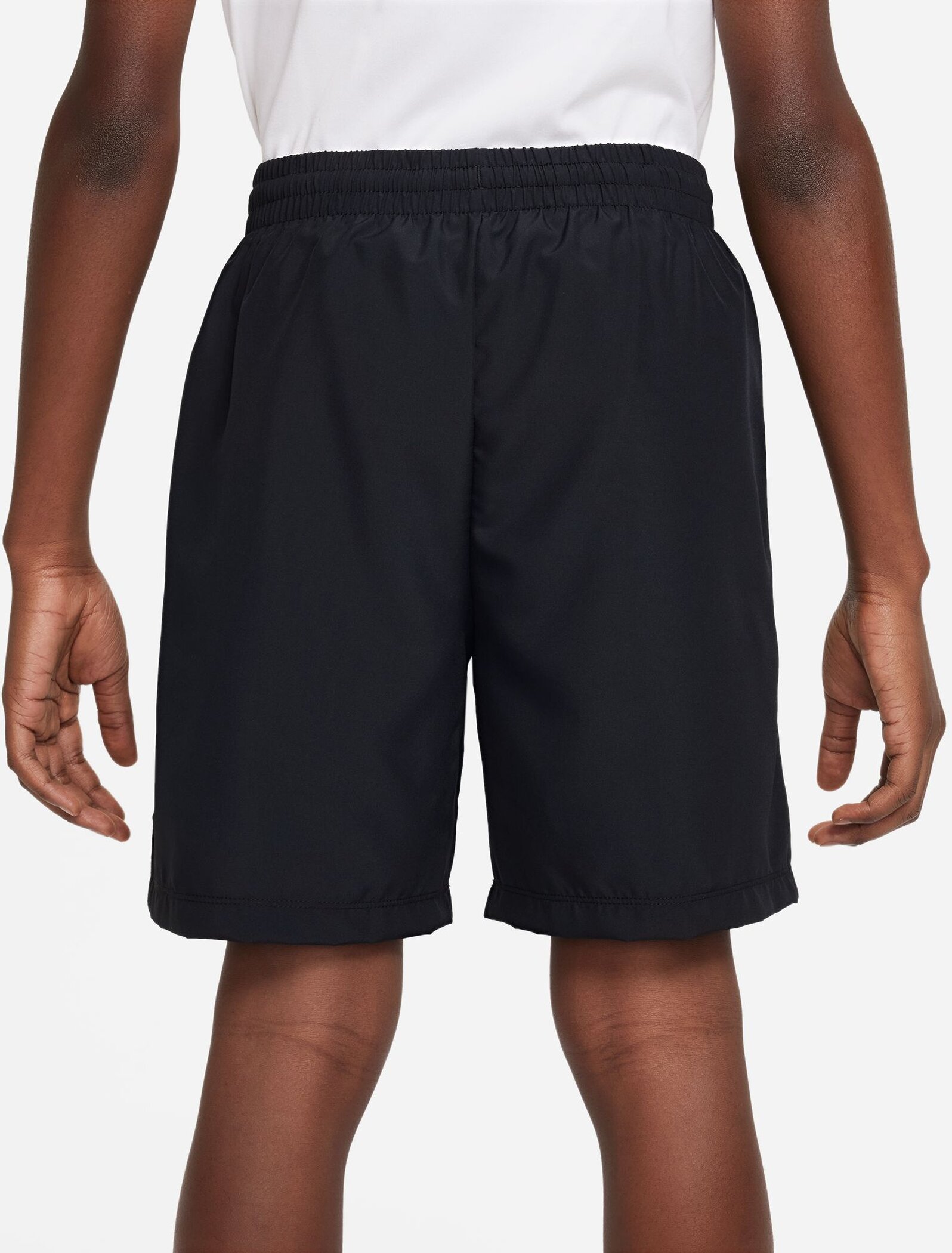 NIKE B NK DF MULTI WVN SHORT BLACK/WHITE – Bild 2