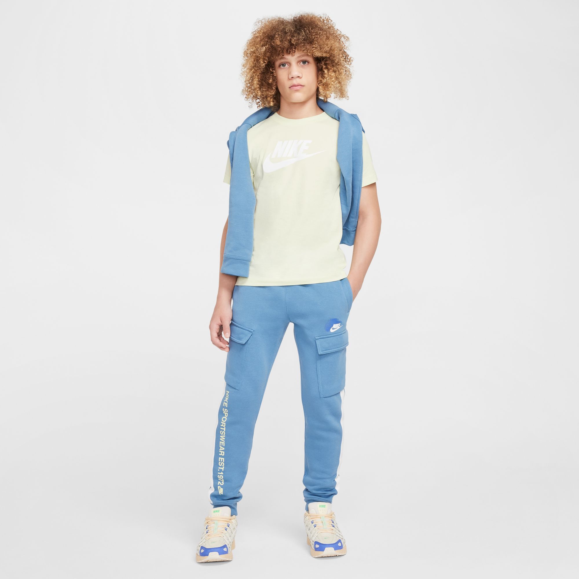 NIKE B NSW SI CARGO PANT BB AEGEAN STORM – Bild 6