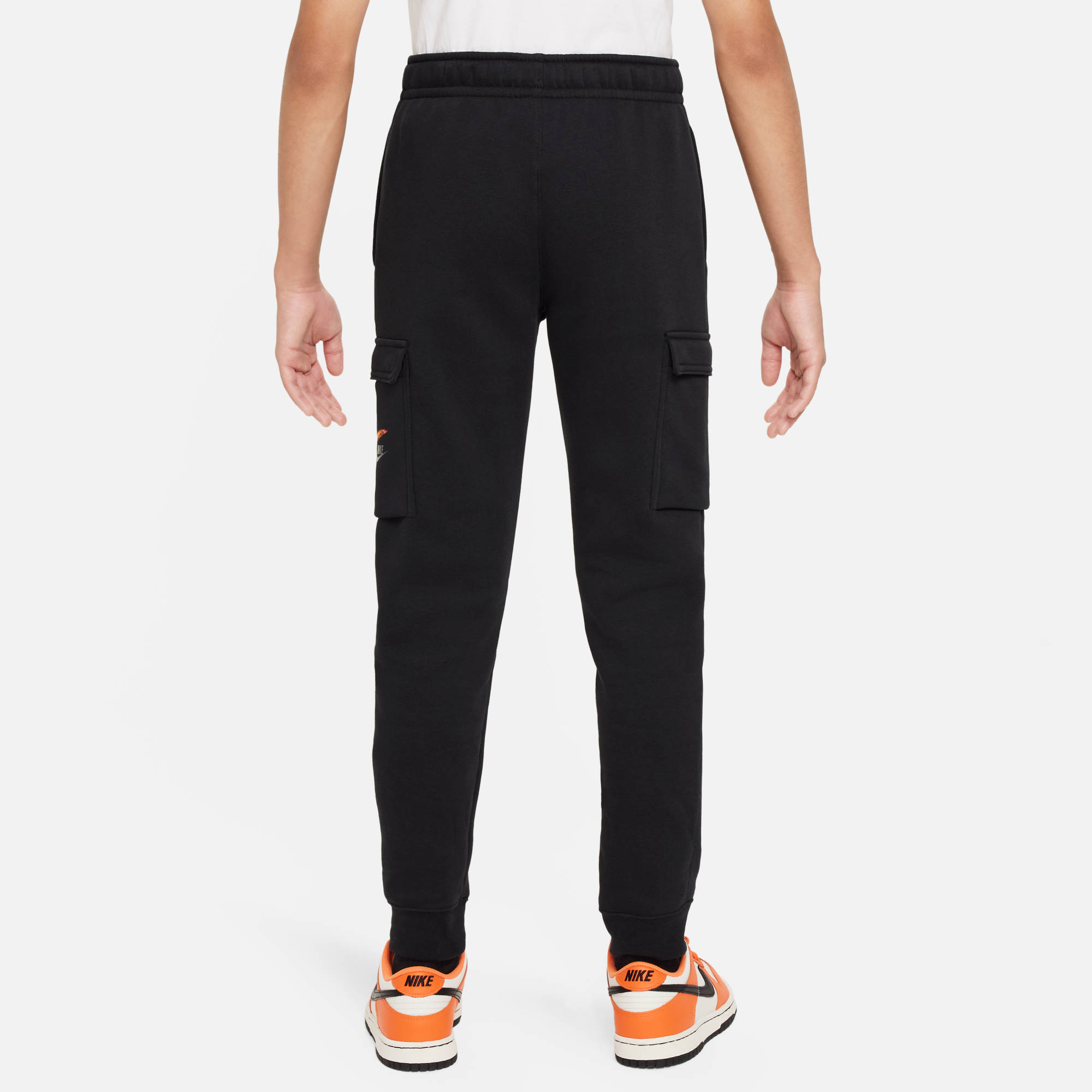 NIKE B NSW SI FLC CARGO PANT BB BLACK – Bild 2